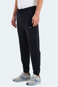 Slazenger ТОЛЬКО В Мужские штаны с молниями и карманами черного цвета.
