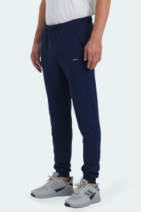 Slazenger RICHA IN Мужские спортивные брюки с карманами, узкий фасон, темно-синего цвета.