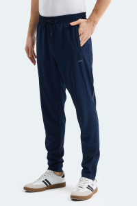 Slazenger GRIET Мужские спортивные штаны на молнии с карманами, темно-синие.