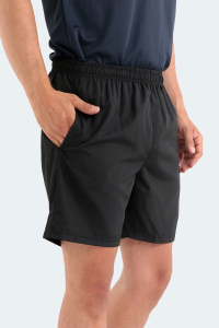 Slazenger RABI IN Мужские пляжные шорты с карманами черного цвета