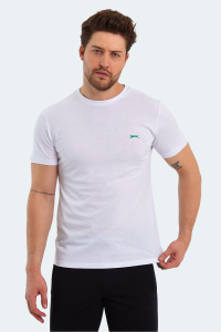 Slazenger ОПРОС Мужская печатная белая футболка