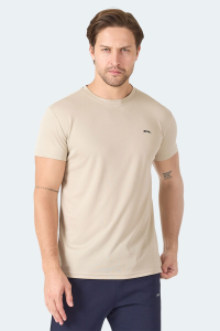 Slazenger OMAR KTN Мужская кремовая футболка