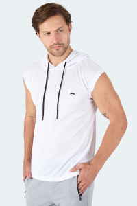 Slazenger RAG Мужская безрукавка белая футболка