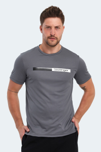 Slazenger NELS IN Мужская Тёмно-Серая Футболка