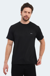Slazenger OSWIN IN Мужская черная футболка