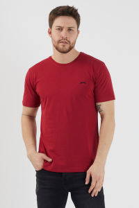 Slazenger SANDER KTN мужская бордовая футболка.