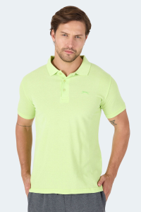 Slazenger SOHO I Мужская футболка с поло светло-зеленого цвета.