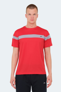 Мужская красная футболка Slazenger OMIQ IN