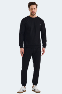 Slazenger KINGDOM IN Мужской черный спортивный костюм.